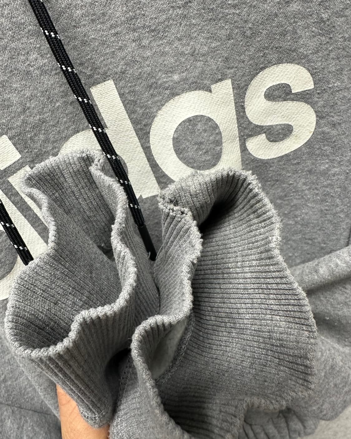 (WOMEN)아디다스 크롭 후드-M1737 상품이미지4