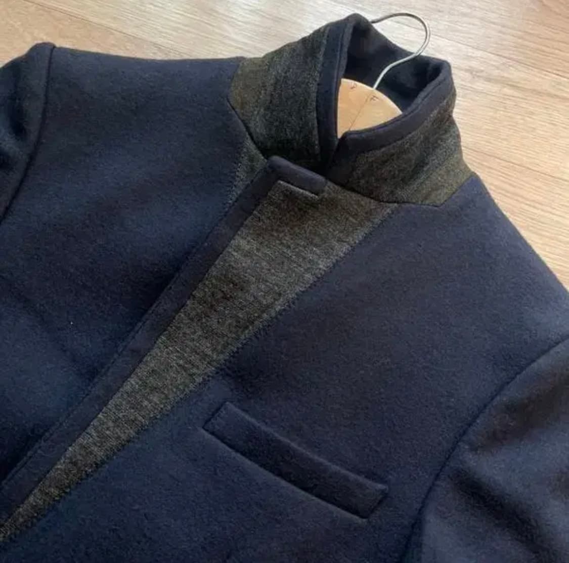 솔리드옴므 우영미 XS 슬림핏 95 슬렌더 자켓 실루엣  상품이미지7