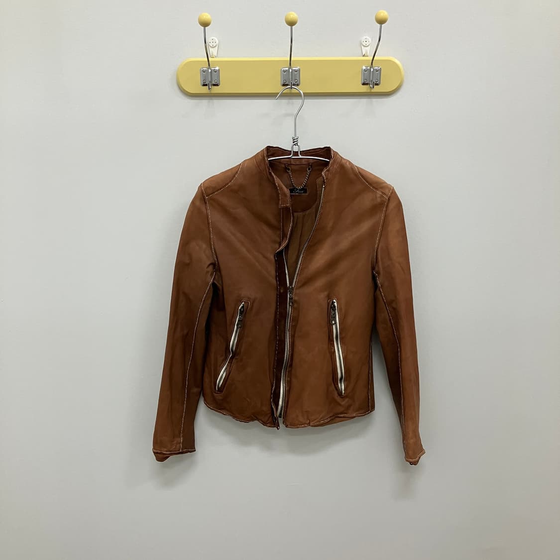 sissi 시시 레더 자켓 상품이미지1