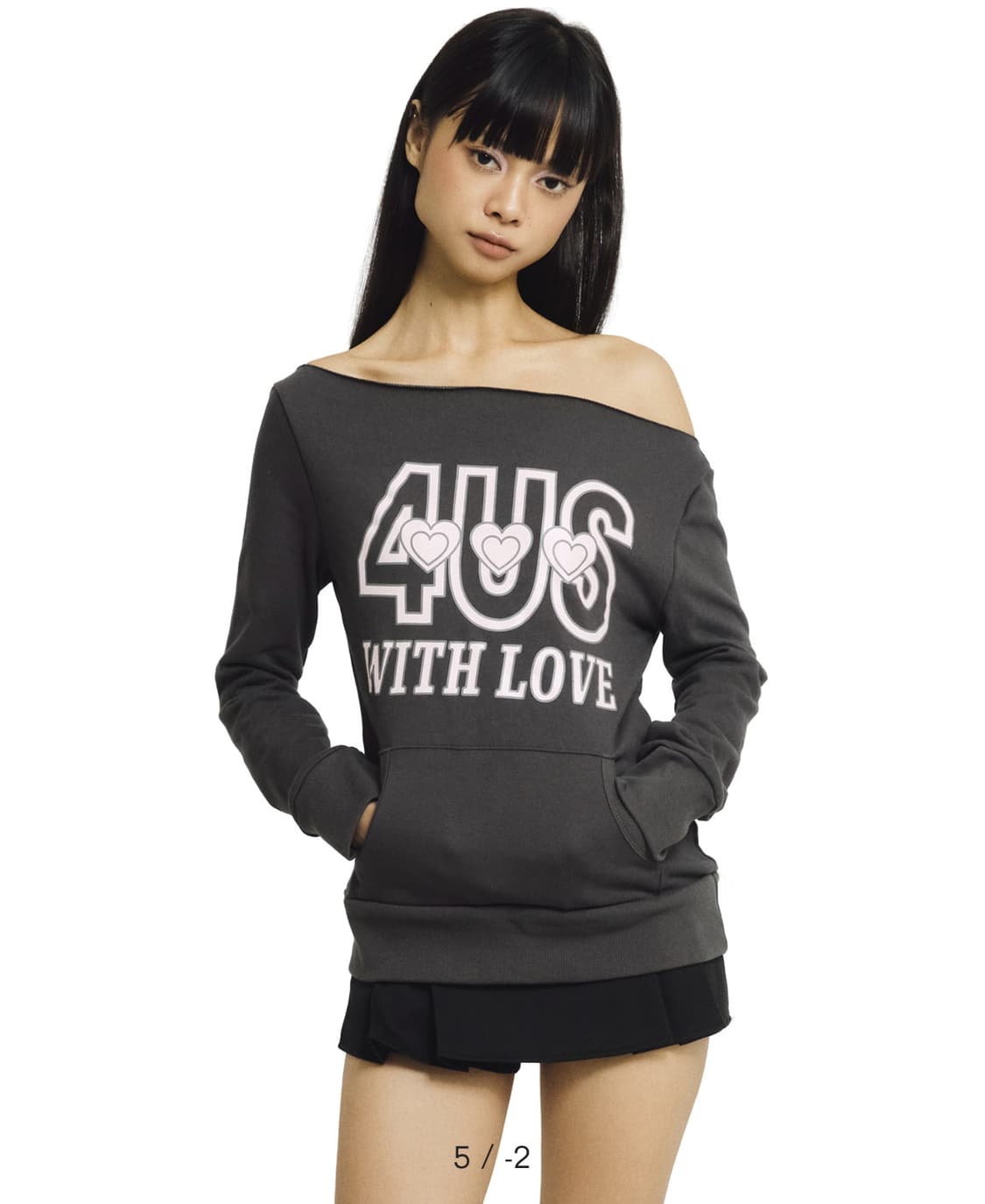 포어링 4US 포켓 스웻셔츠  상품이미지1