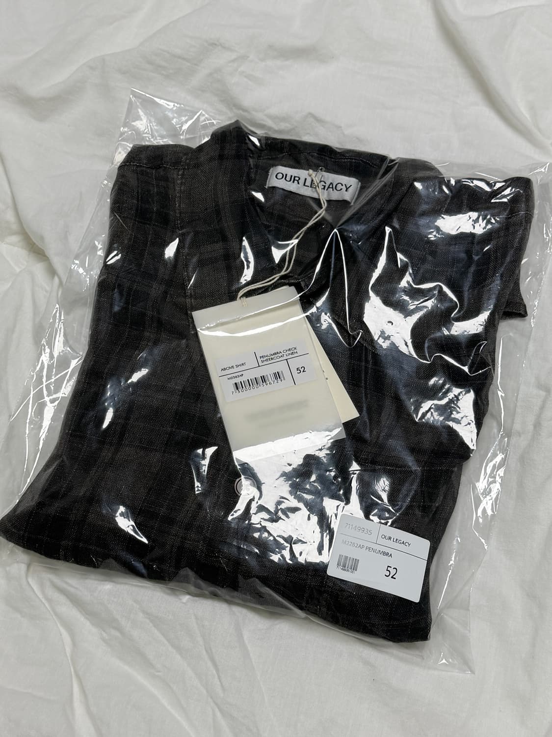 [52] 아워레가시 퍼넘브라 어보브 체크 셔츠 상품이미지6