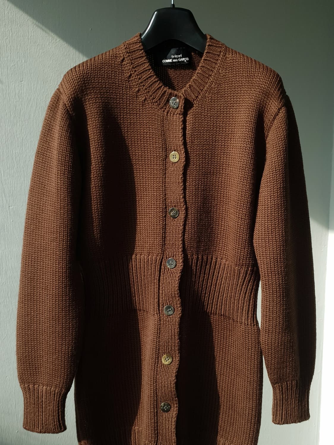 03aw Comme des garcons wool cardigan 상품이미지3