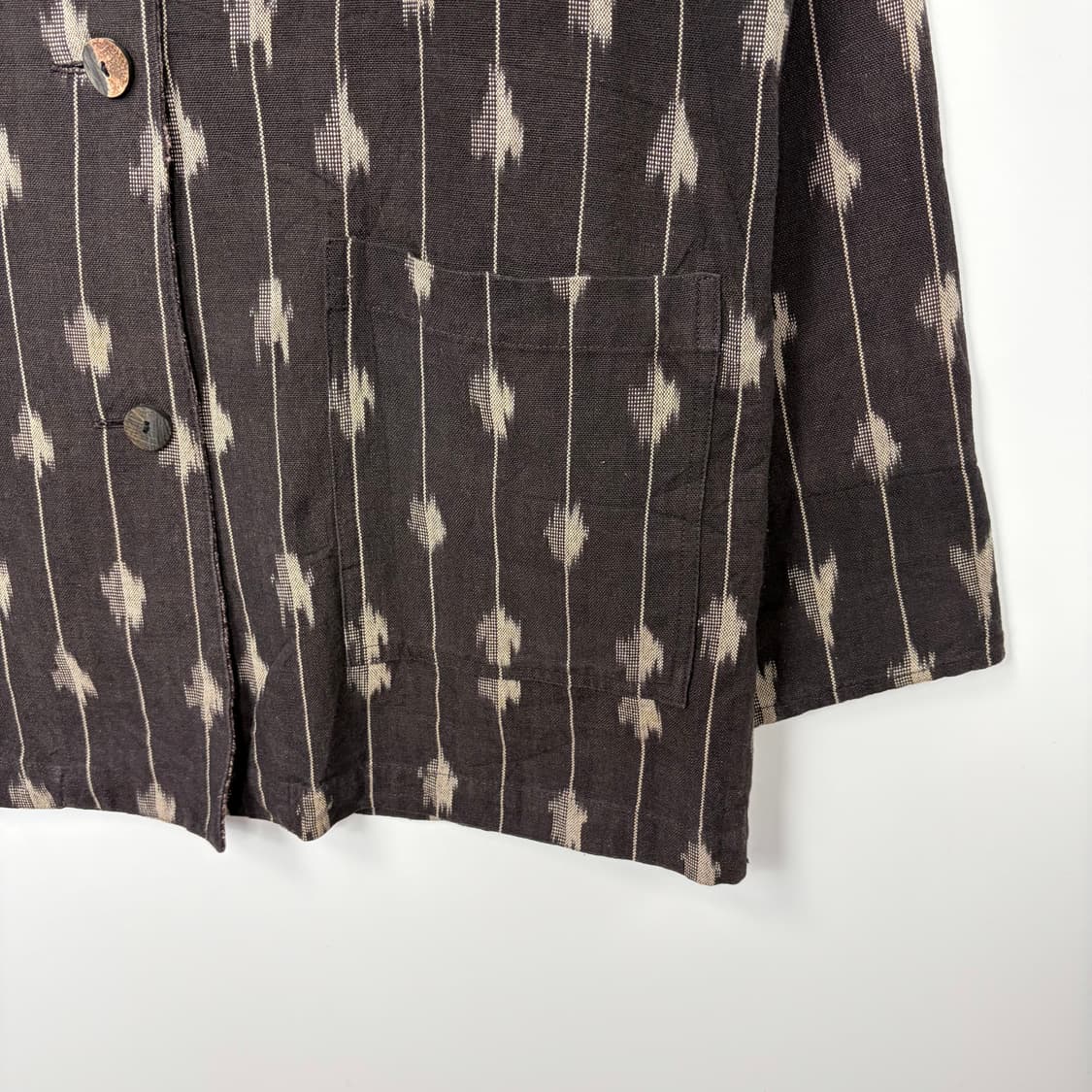 빈티지 kasuri 패턴 자켓 상품이미지6