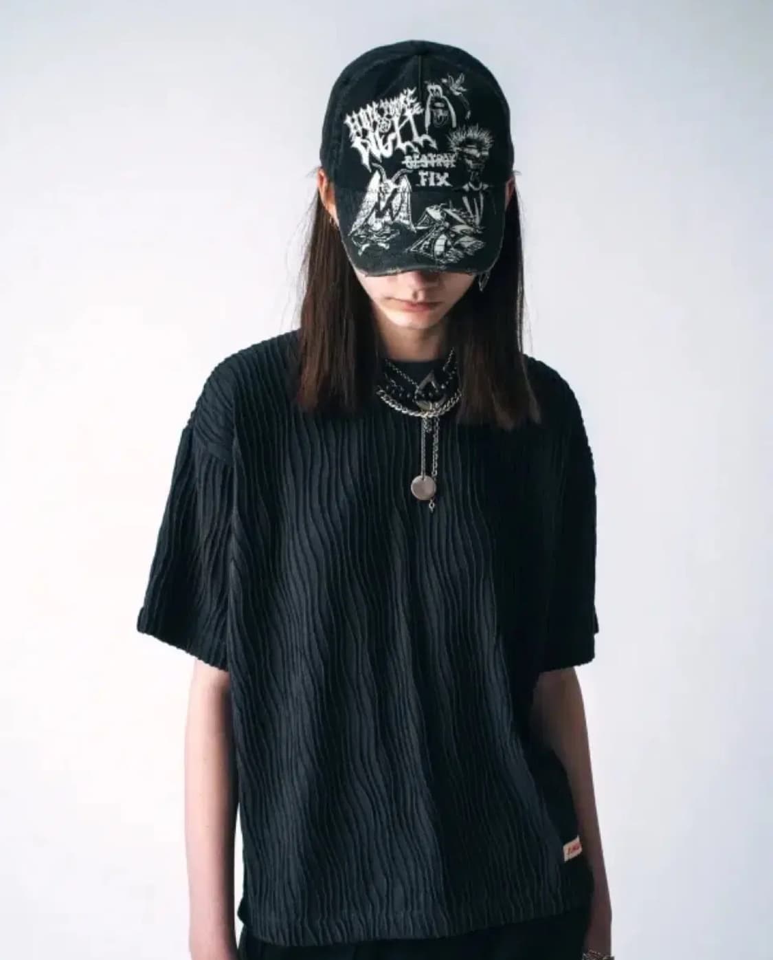 정글스  25ss 그래피티 프린트 워싱 볼캡 상품이미지1