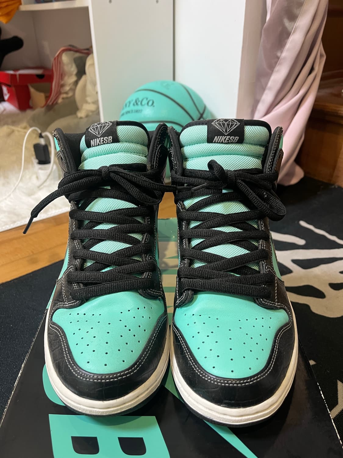 Nike sb dunk 나이키 sb덩크하이 다이아몬드 서플라이 상품이미지2