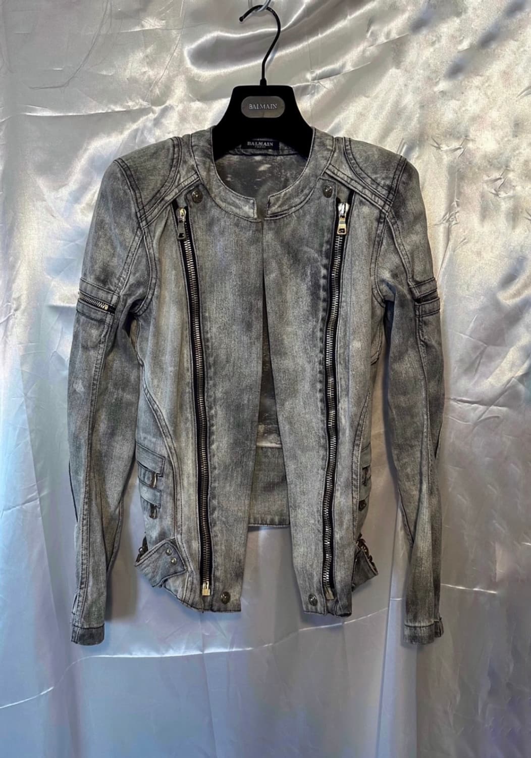 발망 12시즌 데님 바이커 자켓 상품이미지2