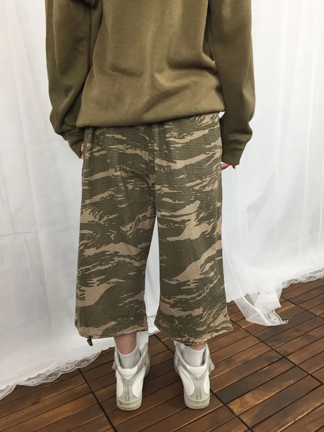 SRAVE Tiger Camo Half Pants 상품이미지3