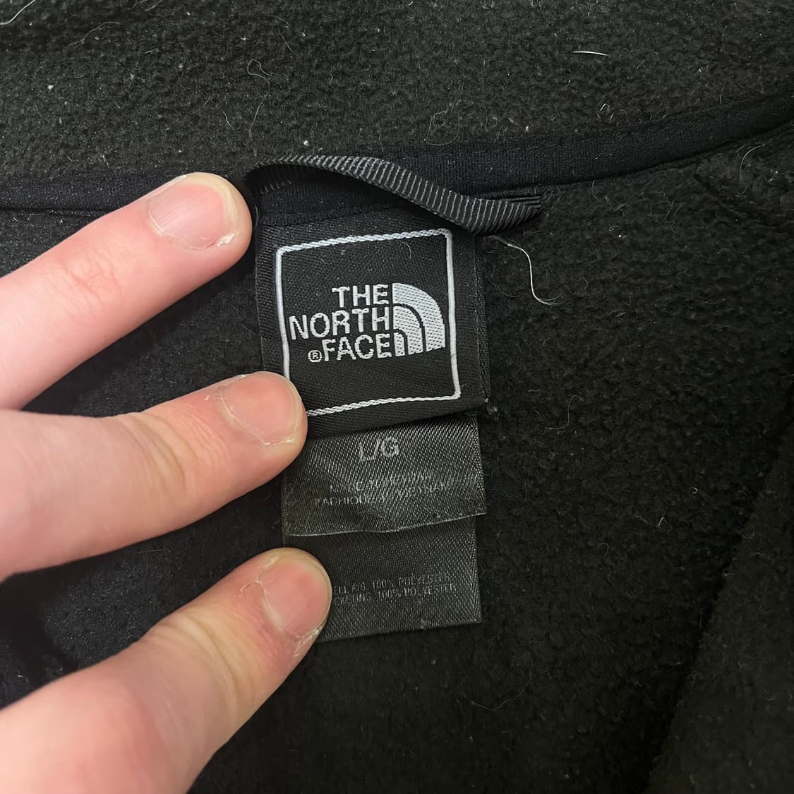 노스페이스 The North Face 플리스 로고 집업 자켓 L(100) 상품이미지4