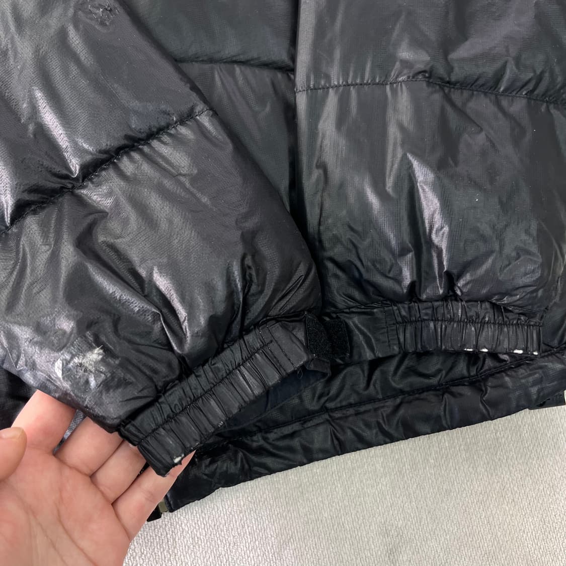 100 노스페이스 써밋시리즈 유광 경량 패딩 상품이미지6