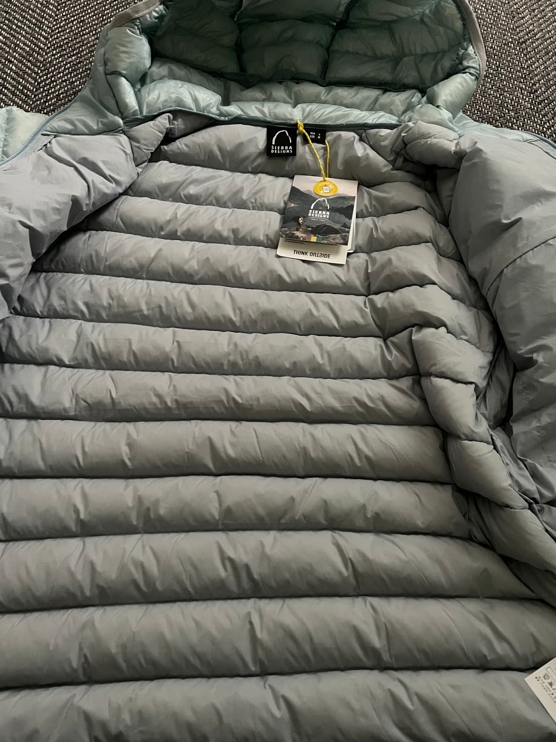 시에라디자인 뮤어 경량패딩 스카이블루 M 상품이미지4