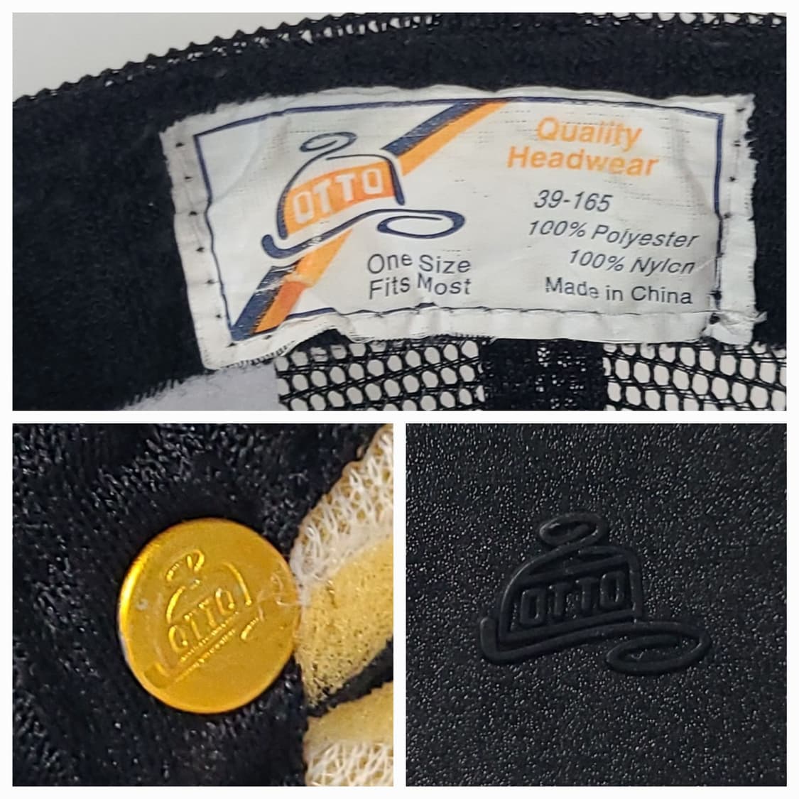 90s~00s OTTO 빈티지 트러커 캡 메쉬캡 모자 스냅백 상품이미지9