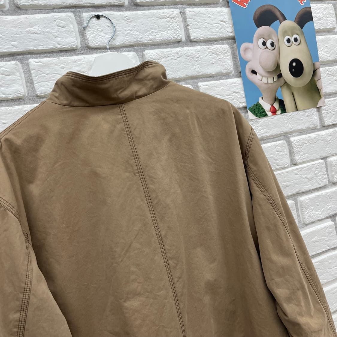 라코스테 빈티지 베이지 점퍼-XL 105 상품이미지8