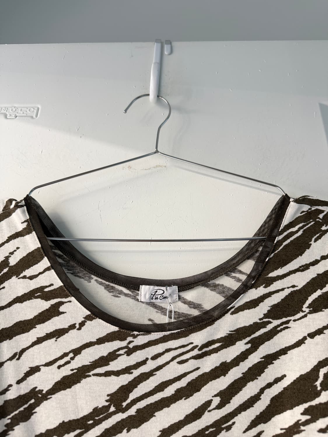 일본빈티지 y2k 지브리 슬림 탑 티셔츠 상품이미지5