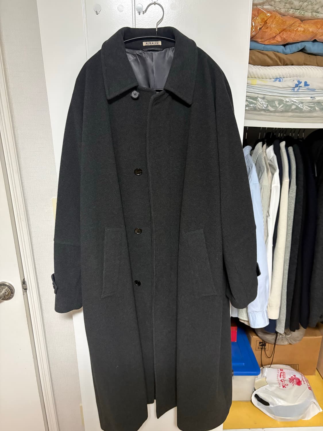 [4]20aw 오라리 모저 코트 상품이미지1