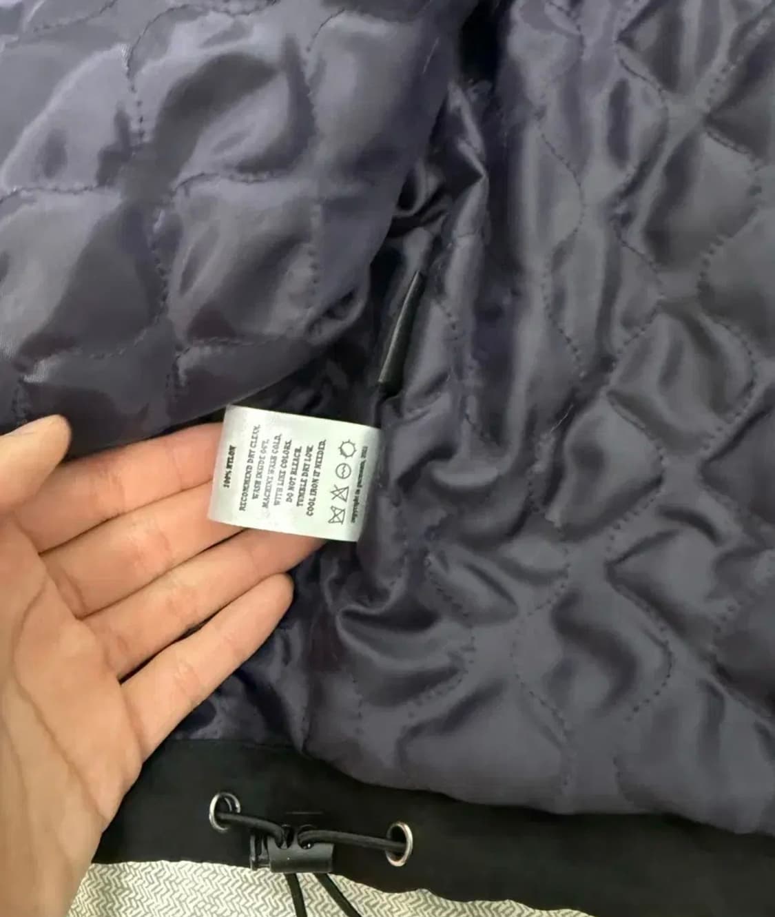 카락터 헤링턴 블루종 자켓 블랙 01 상품이미지6