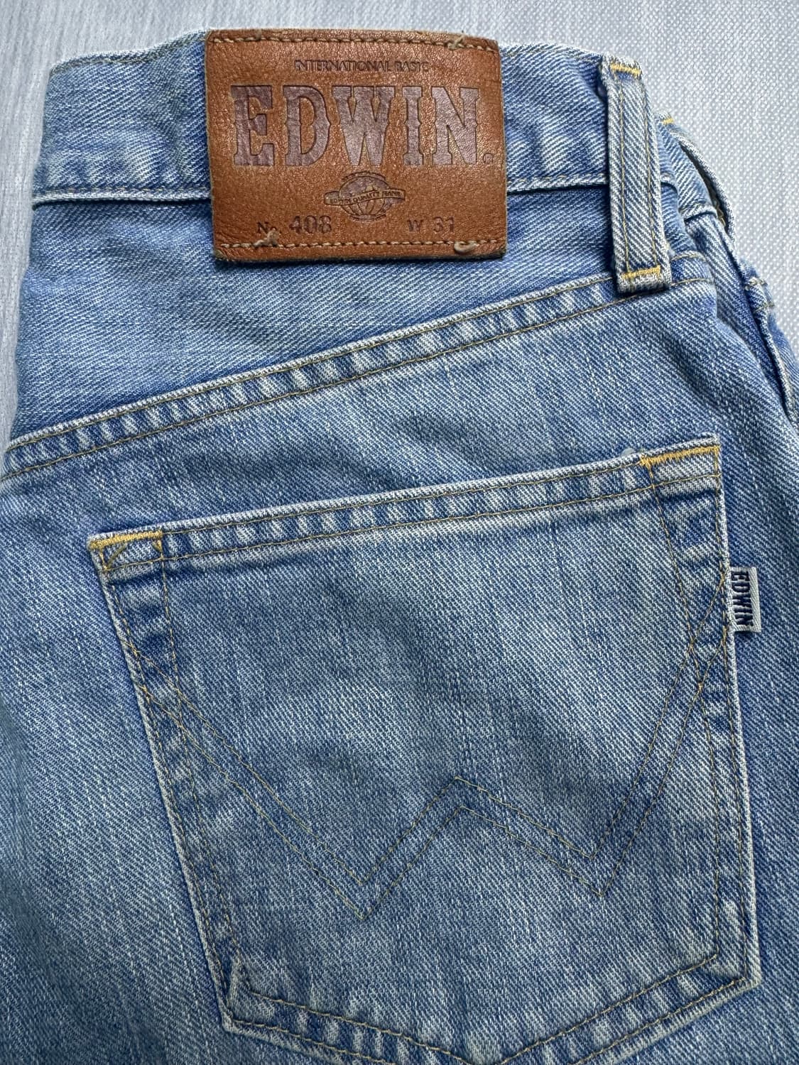 Edwin 408 International Basic 데님 팬츠 상품이미지2