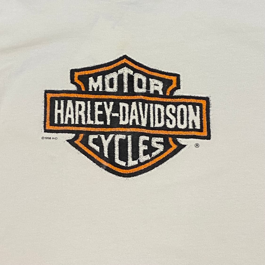 미국 빈티지 할리데이비슨 레어 빅로고 반팔티 상품이미지5