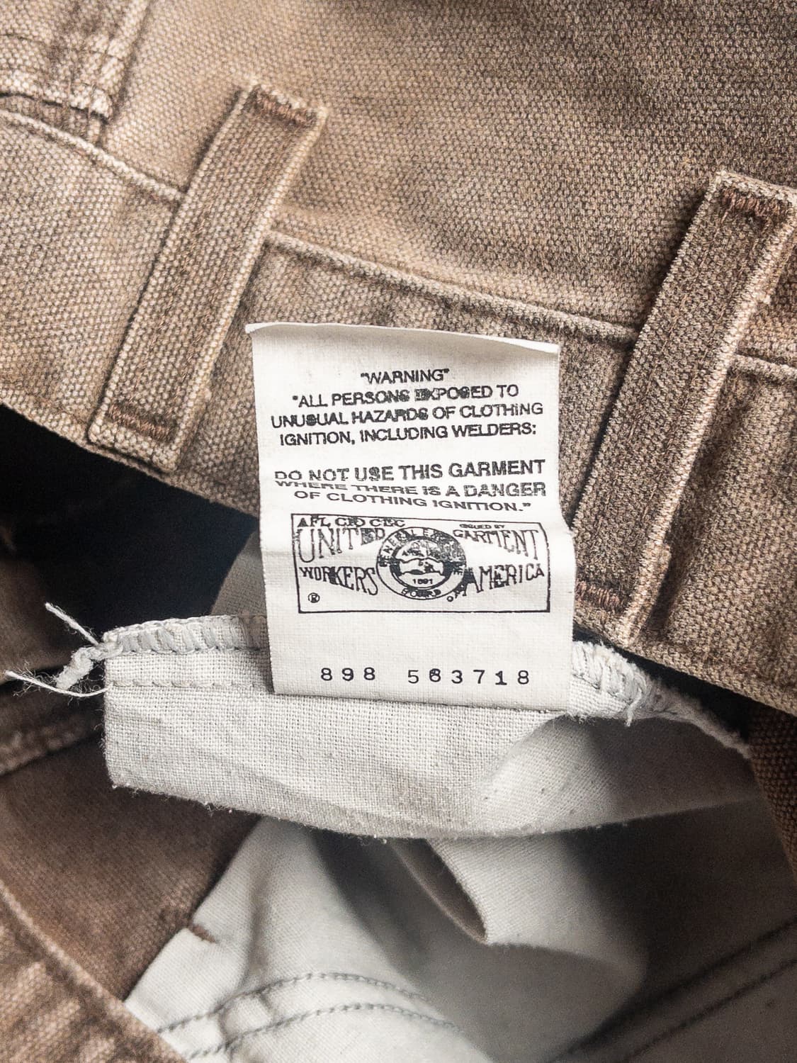 90s Carhartt Carpenter Pants USA 상품이미지8