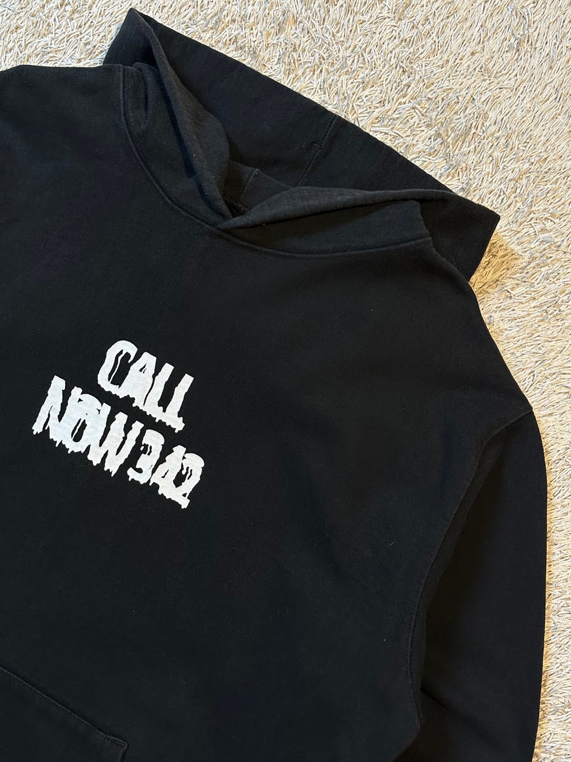 디스이즈네버댓 백로고 후드티 블랙 상품이미지2