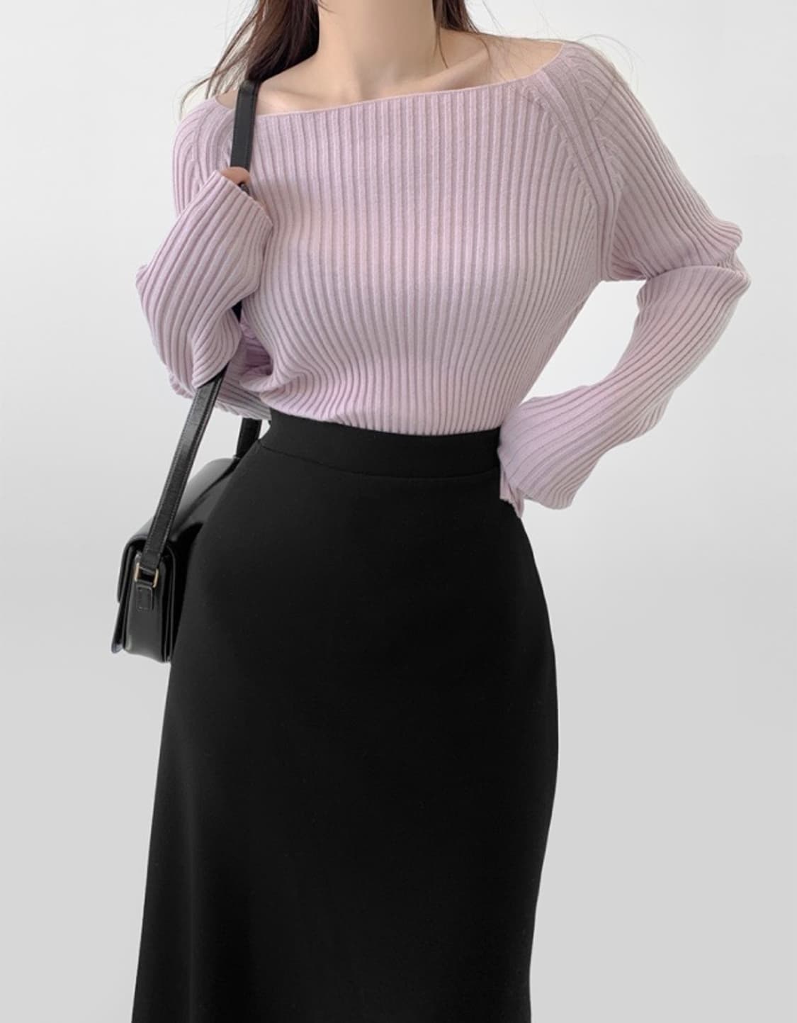 보트넥니트 새상품 상품이미지2