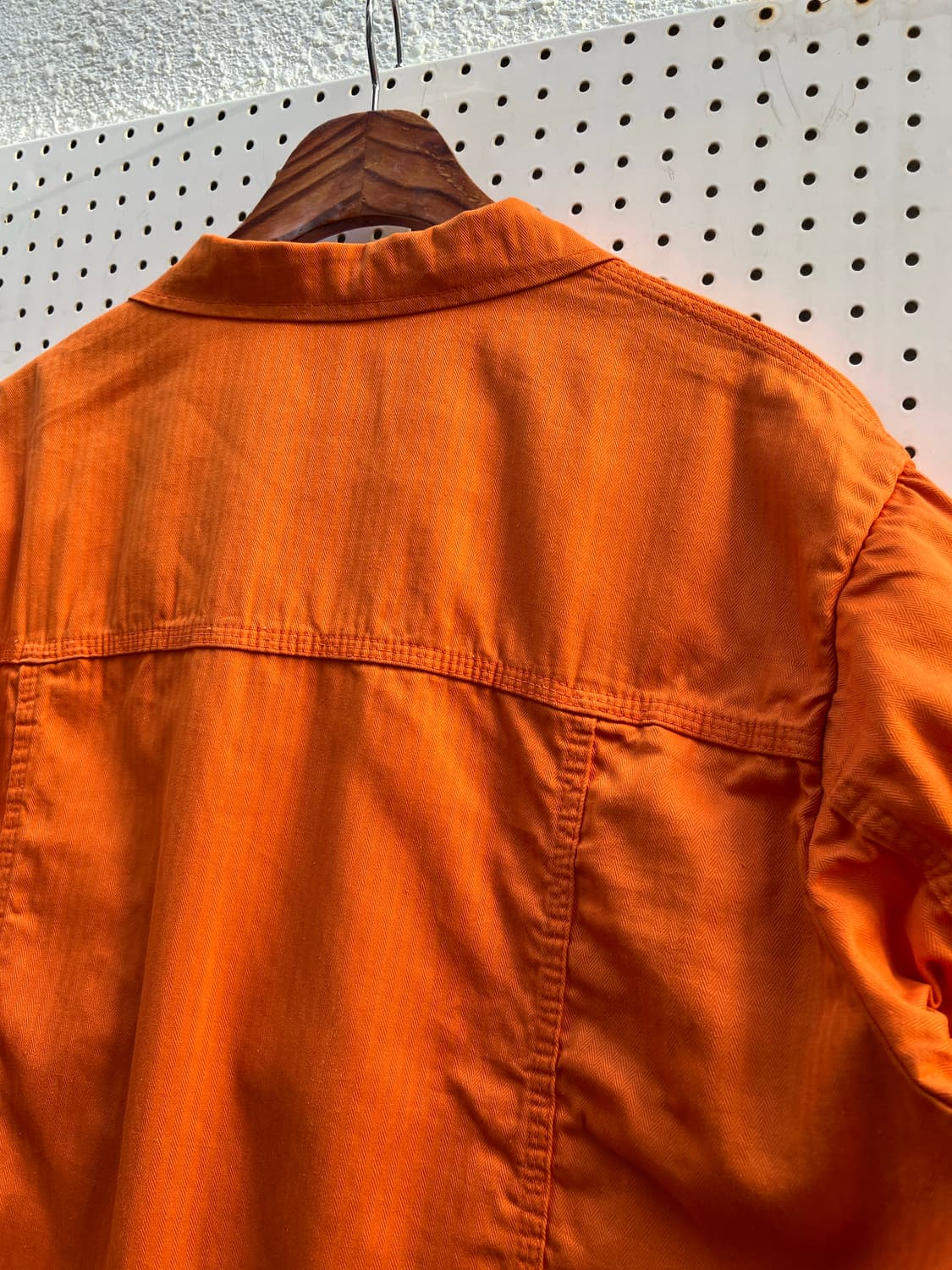 (DEADSTOCK) FRENCH ORANGE 헤링본트윌 프렌치워크자켓 상품이미지9