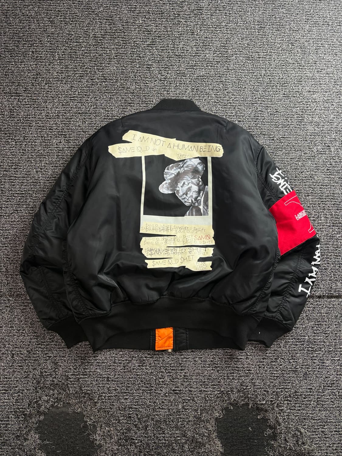 아임낫어휴먼빙 MA-1 멀티 디테일 항공 점퍼 4180 상품이미지5