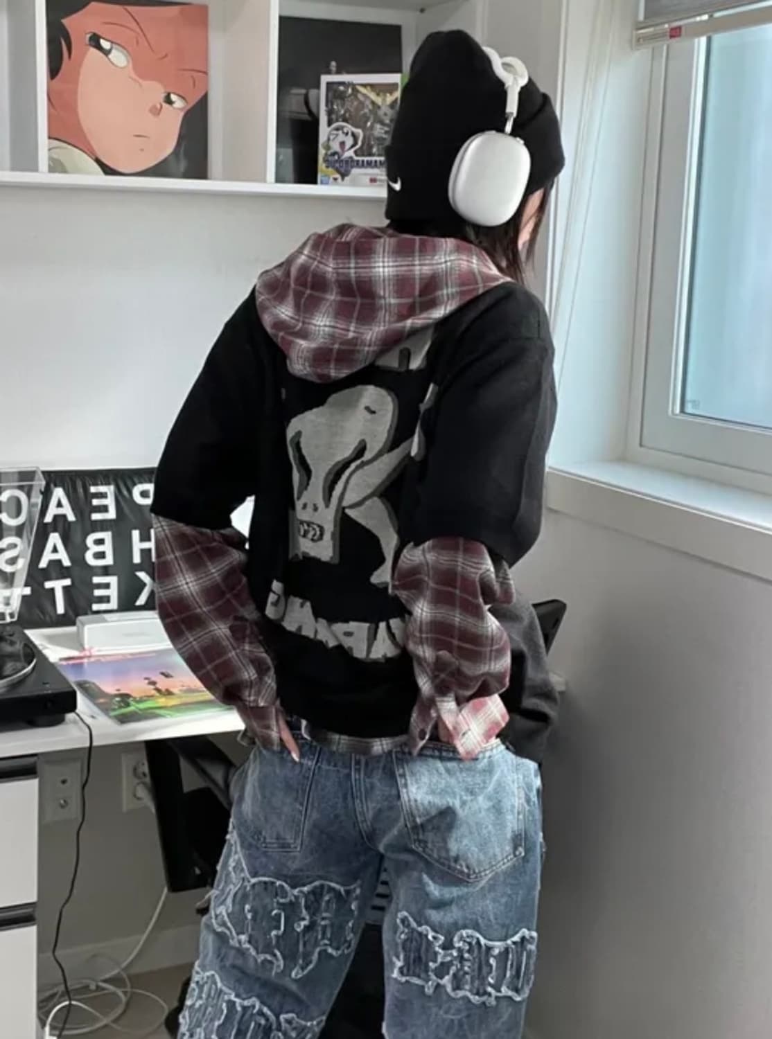 글렉 반팔니트 블랙 상품이미지3