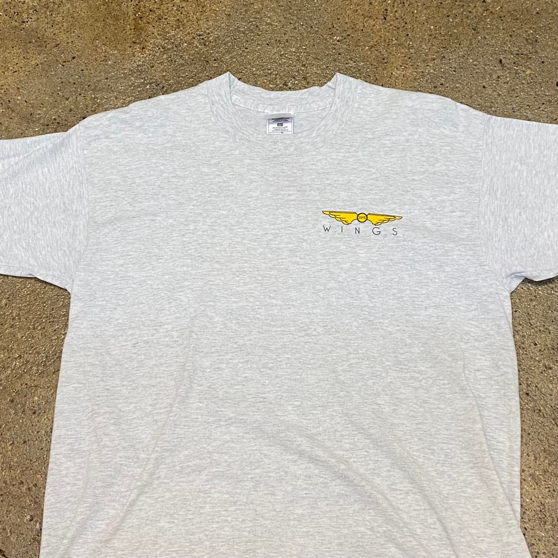 미국 빈티지 프루트오브더룸 W.I.N.G.S 프린팅 반팔티 상품이미지2