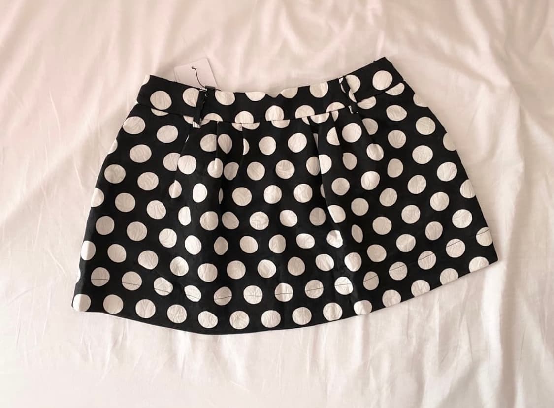 dot mini skirt 상품이미지1