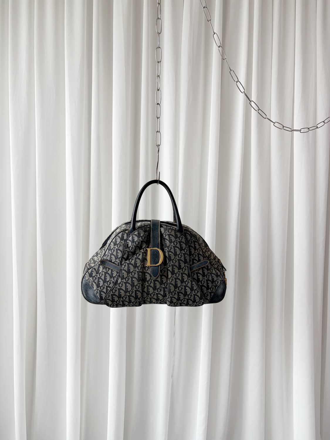 디올 더블 새들 보울러 토트백 상품이미지1