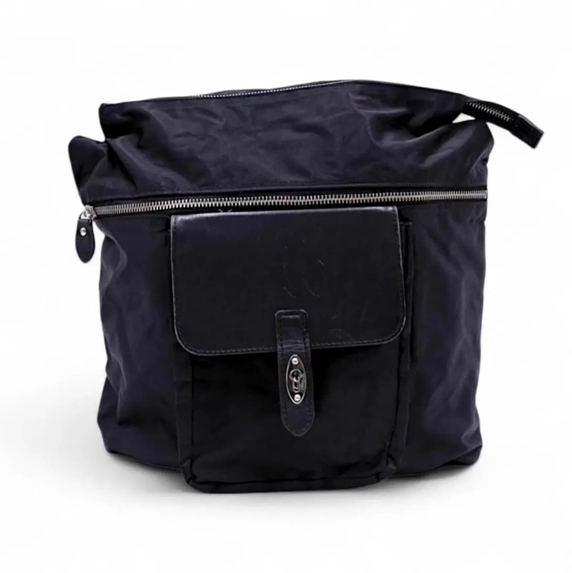 요지 야마모토 Ysaccs 나일론 가죽 토트백 상품이미지1