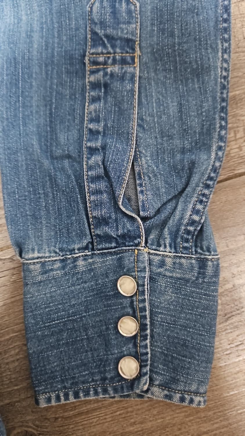 리바이스 LVC 1955 쏘우투스 데님 셔츠 S 상품이미지7