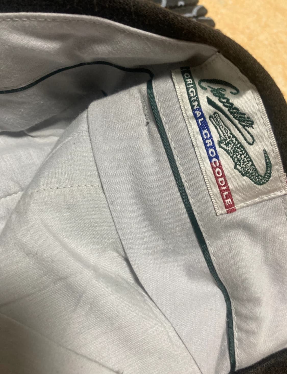 크로커다일 울 혼방 바지 상품이미지4