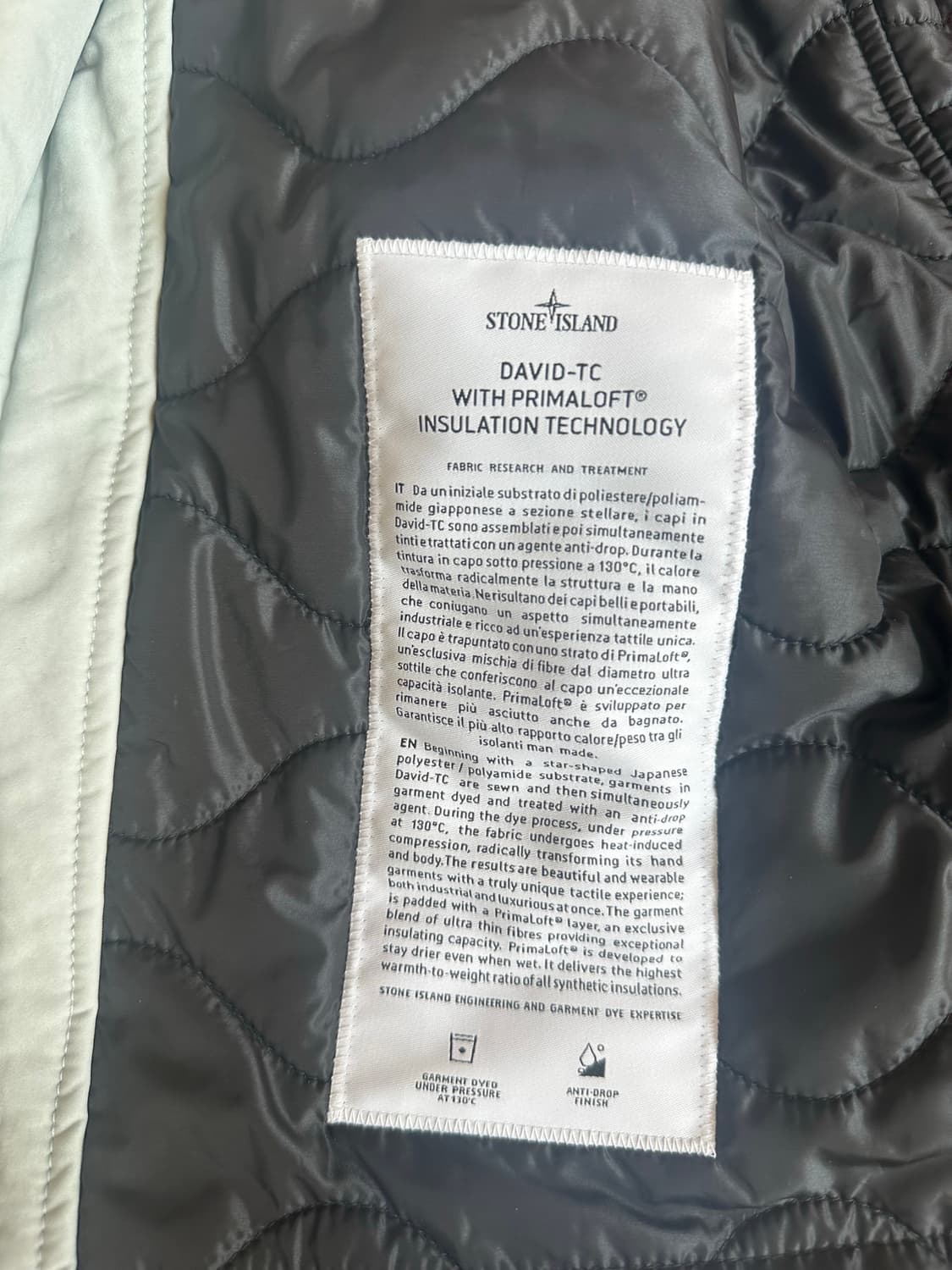 (미사용 새상품) 스톤아일랜드 코트 m 상품이미지8