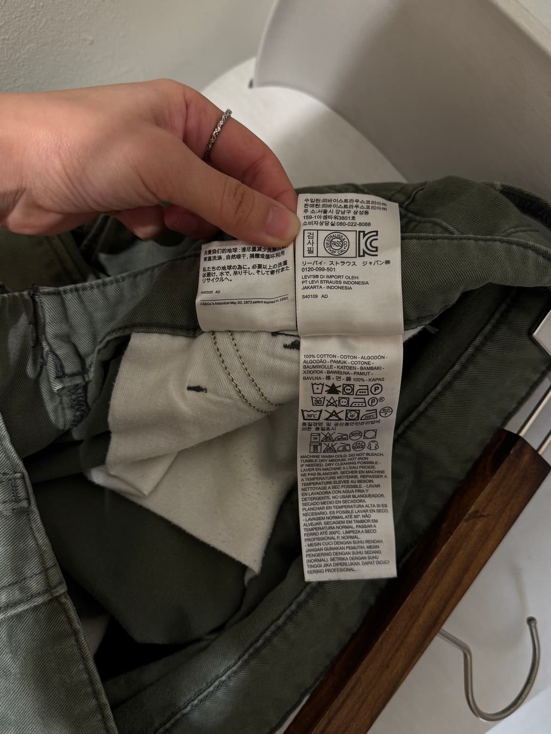 리바이스 카고 하프팬츠 상품이미지9