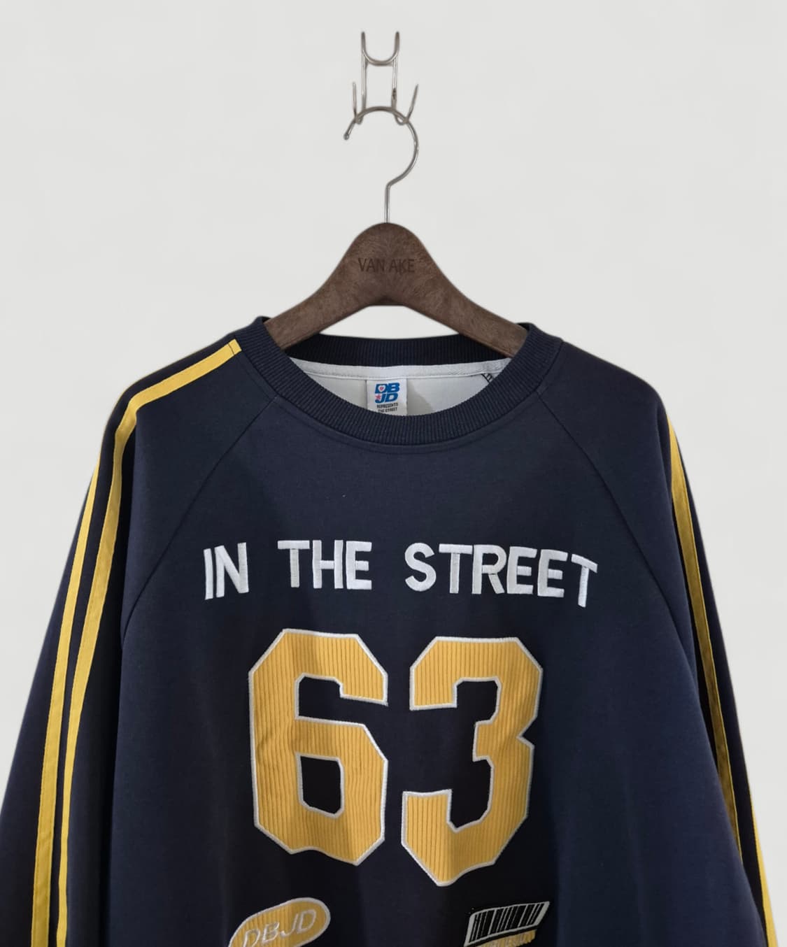 더블제이디 스트릿63 맨투맨 오버핏 상품이미지1