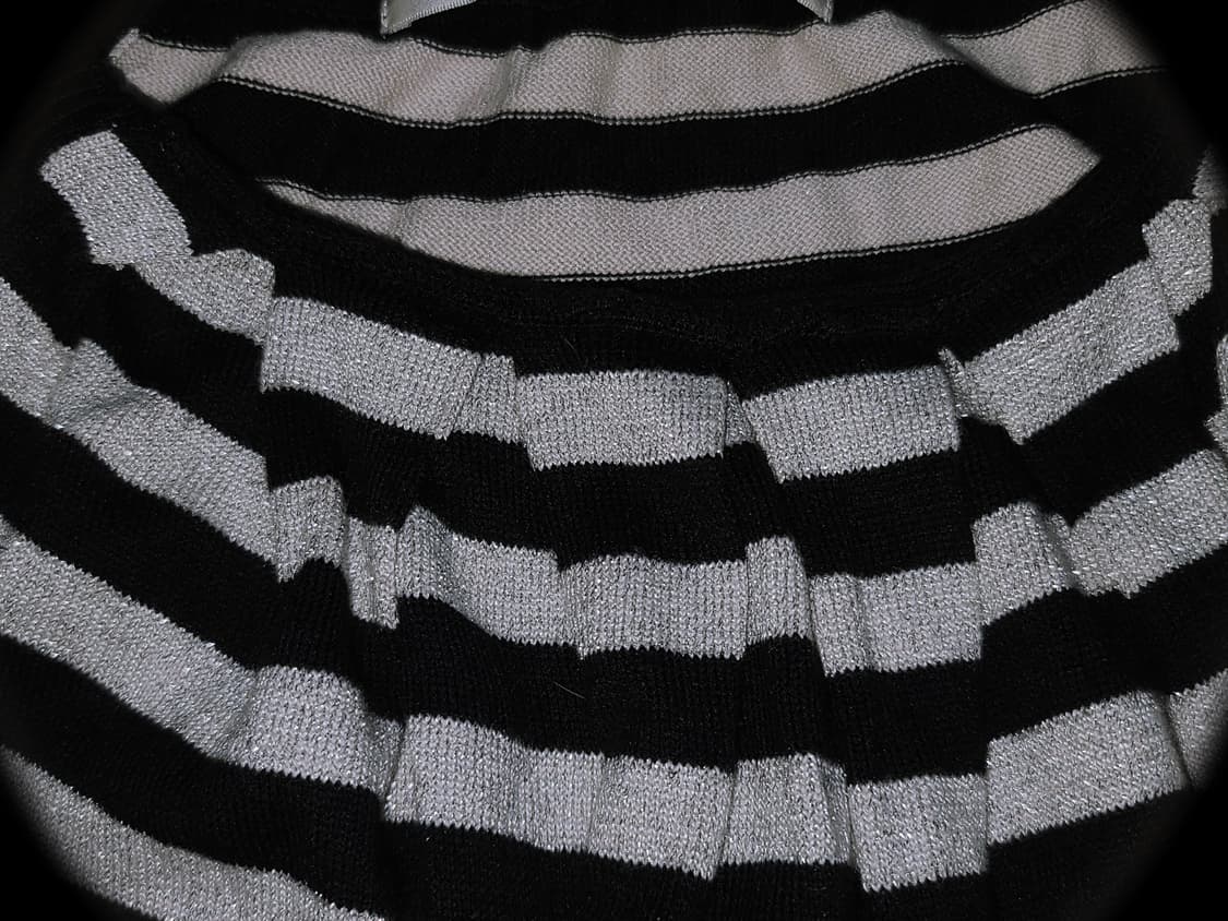 Vintage stripe silver pearl of 상품이미지2