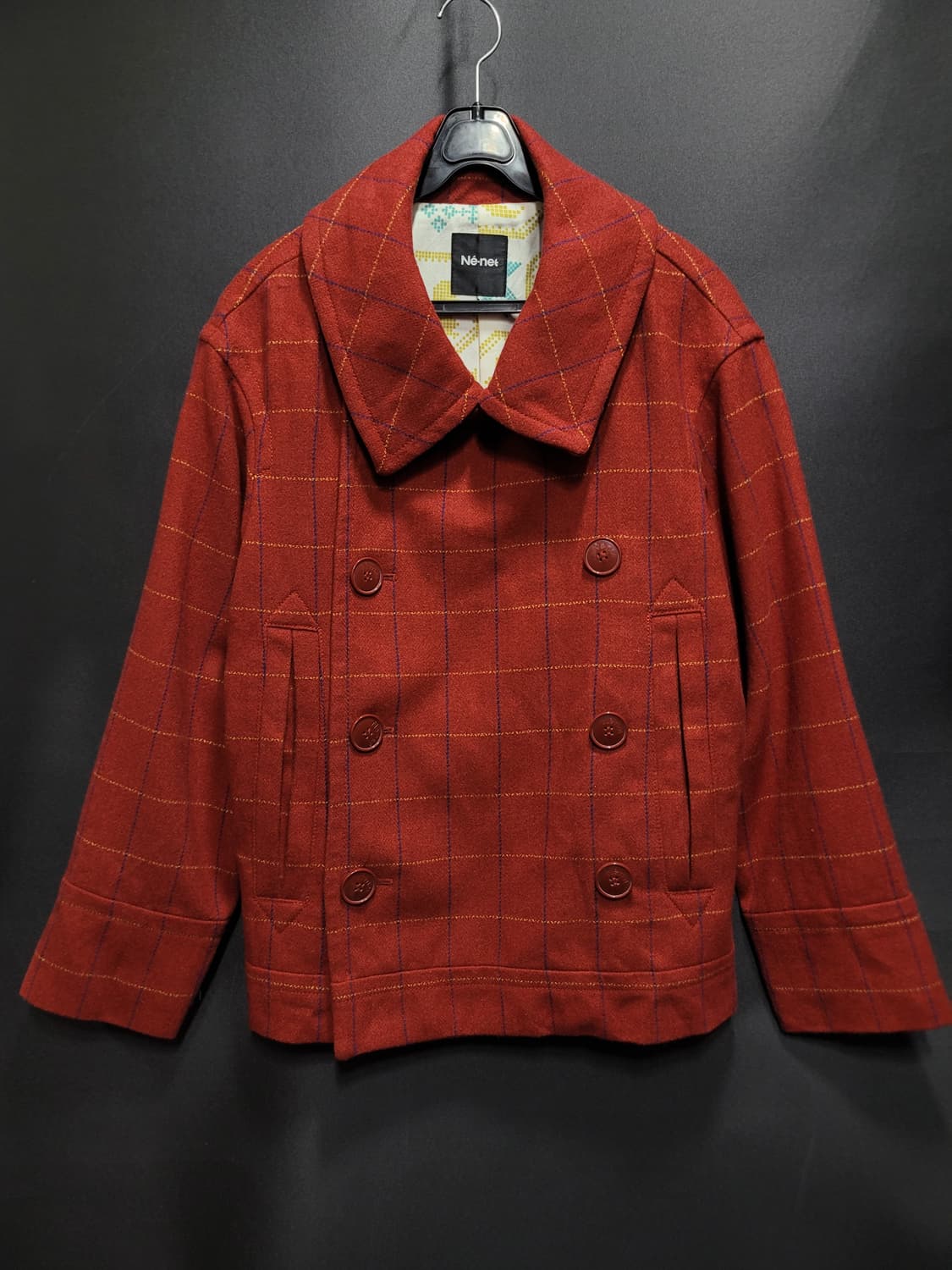 네넷(Ne-net) 오버핏  더블 울자켓 상품이미지7