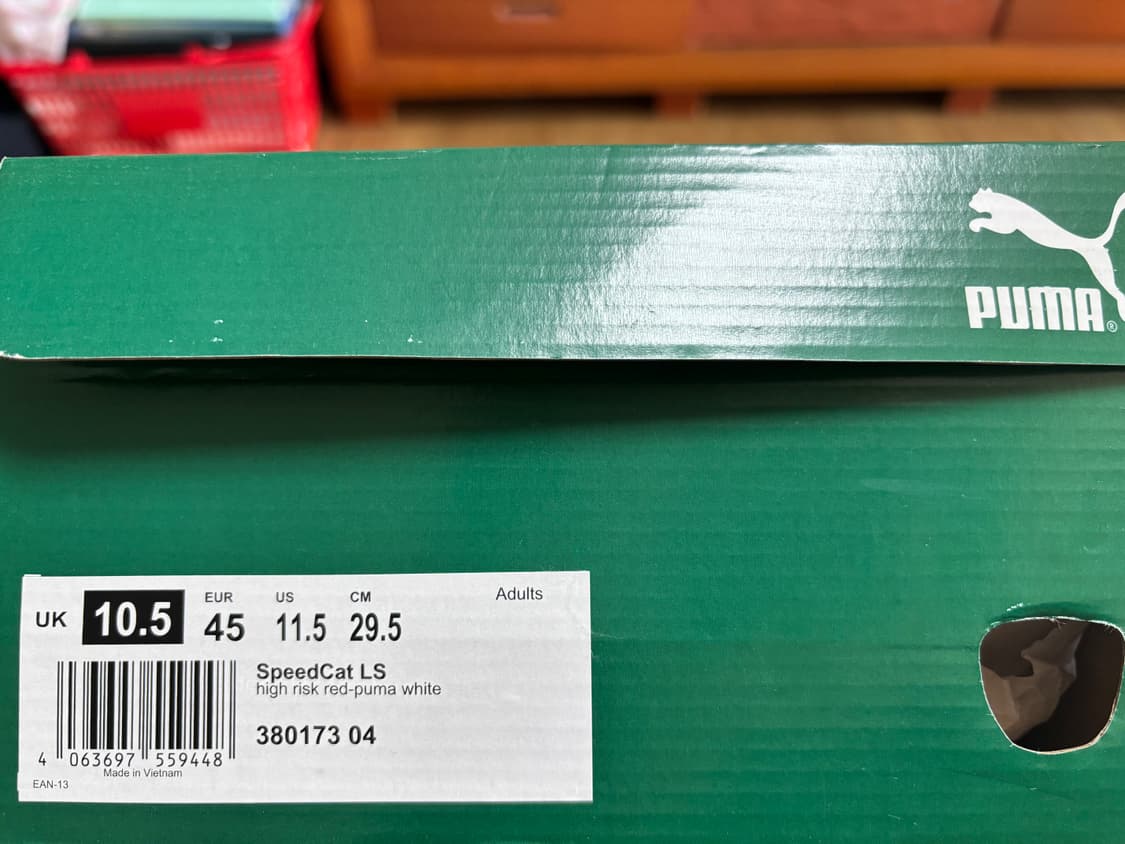 295) 푸마 스피드캣 ls 하이리스크 레드 상품이미지8