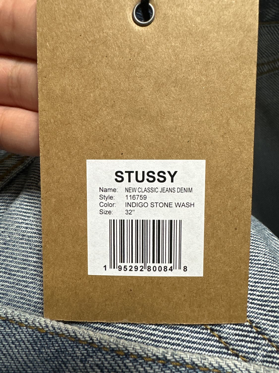 스투시 뉴클래식 진 상품이미지2