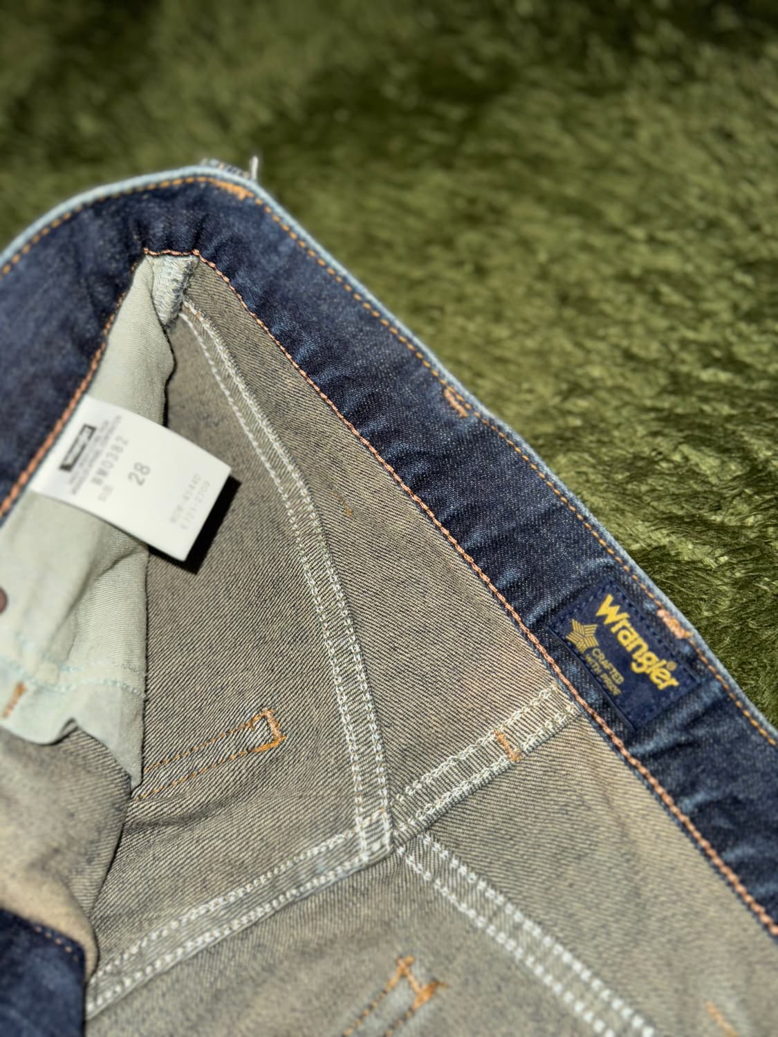 [28] Wrangler 랭글러 재팬 빈티지 워싱 데님 팬츠 인디고 상품이미지4