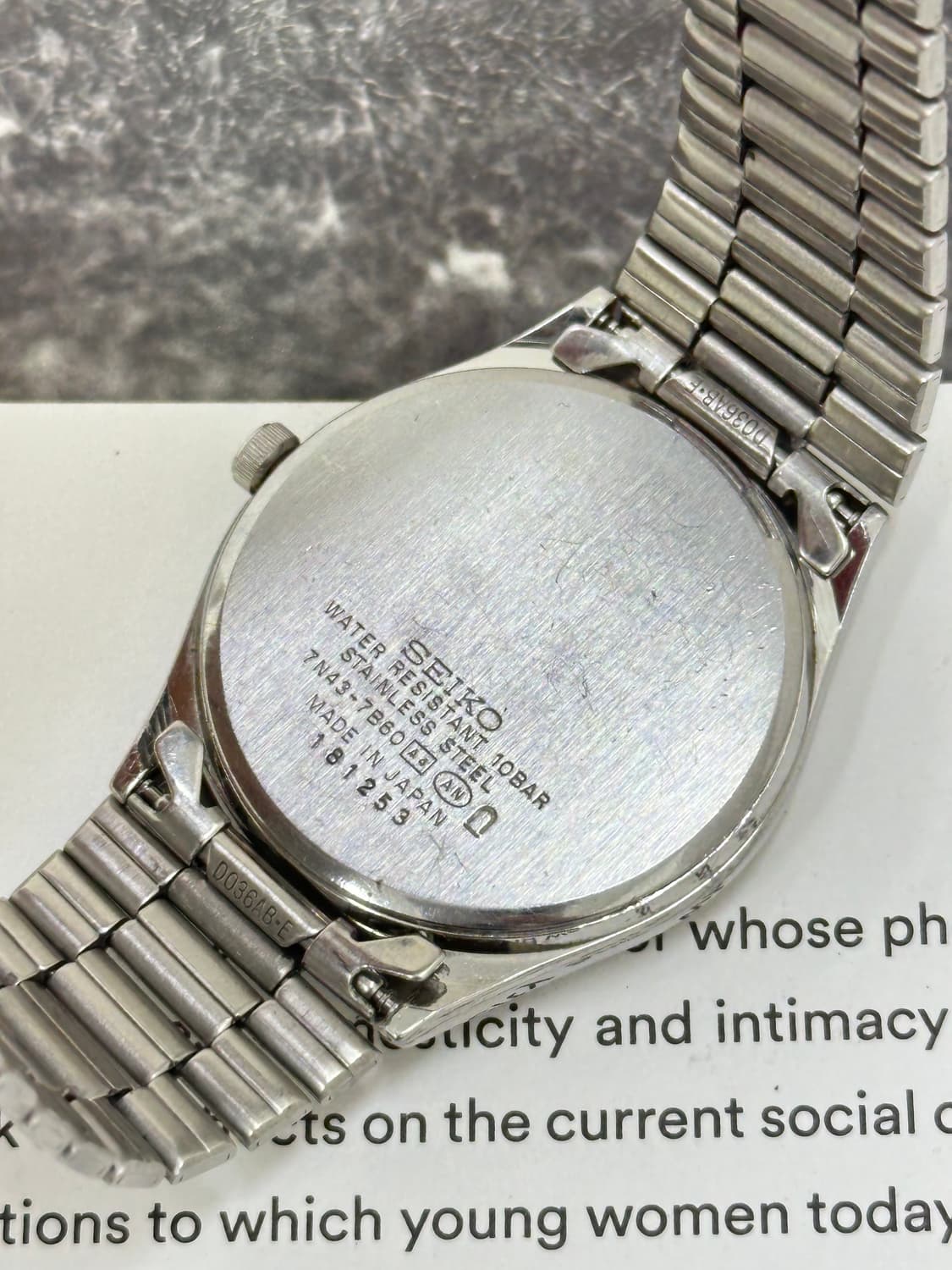 세이코 seiko 스피릿 쿼츠 시계 상품이미지8