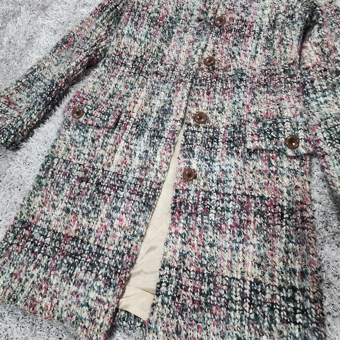 미쏘니 트위드 코트 42 상품이미지3