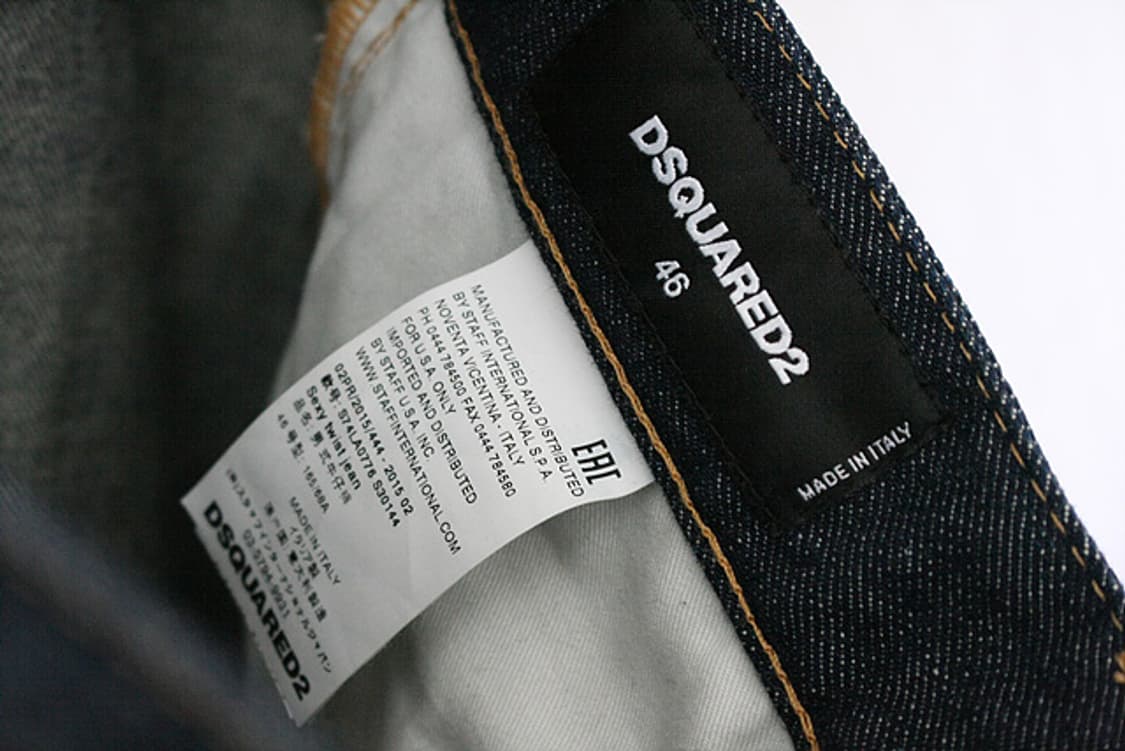 디스퀘어드2 자수 데미지 워싱 청바지 상품이미지8