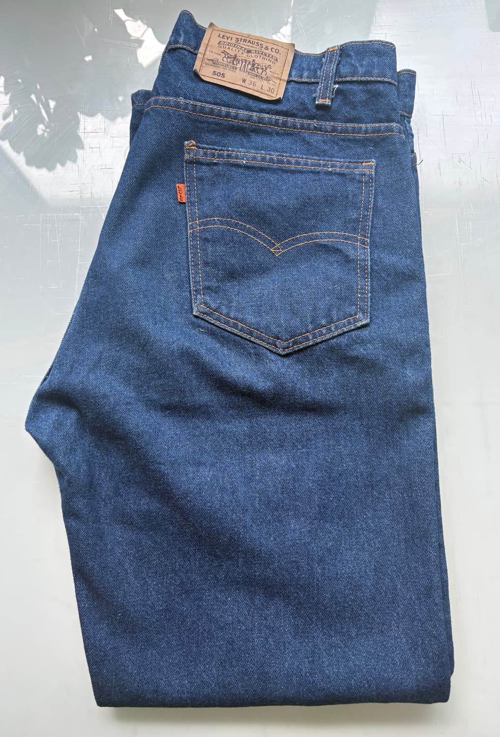 90s 리바이스 505 진청 made in usa 상품이미지2