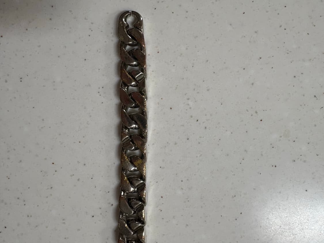 Louis vuitton 실버 팔찌 L 상품이미지8