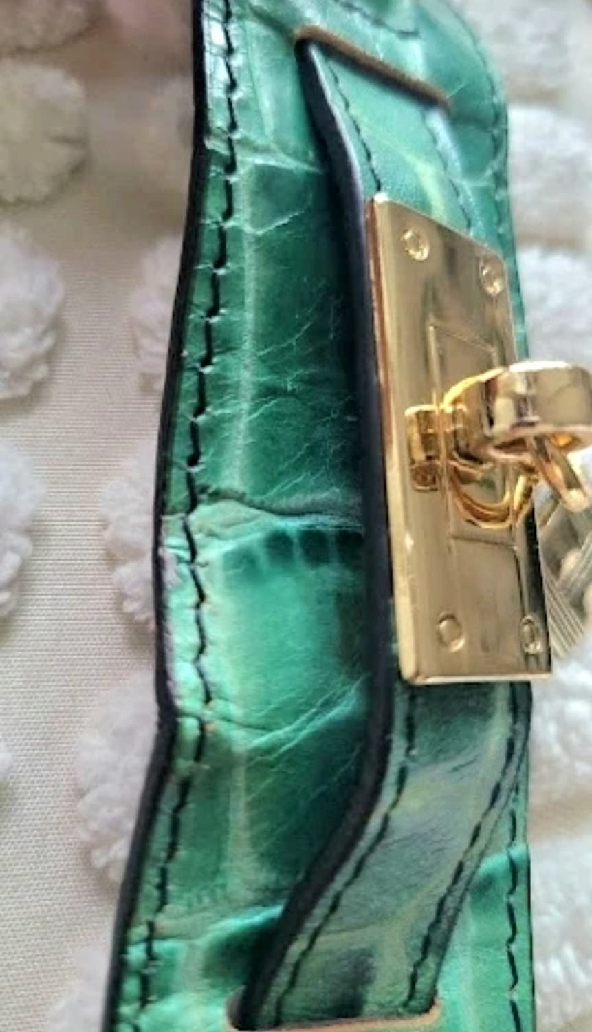 [Archive] THE HEE: Emerald Croco Bangle 상품이미지7