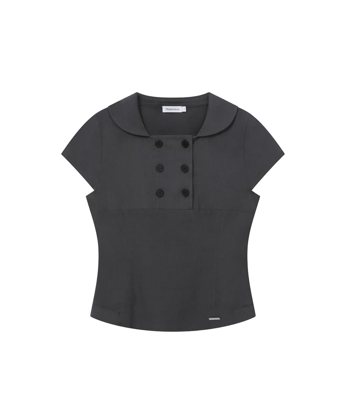 미세키서울 Double button shirts top 상품이미지2