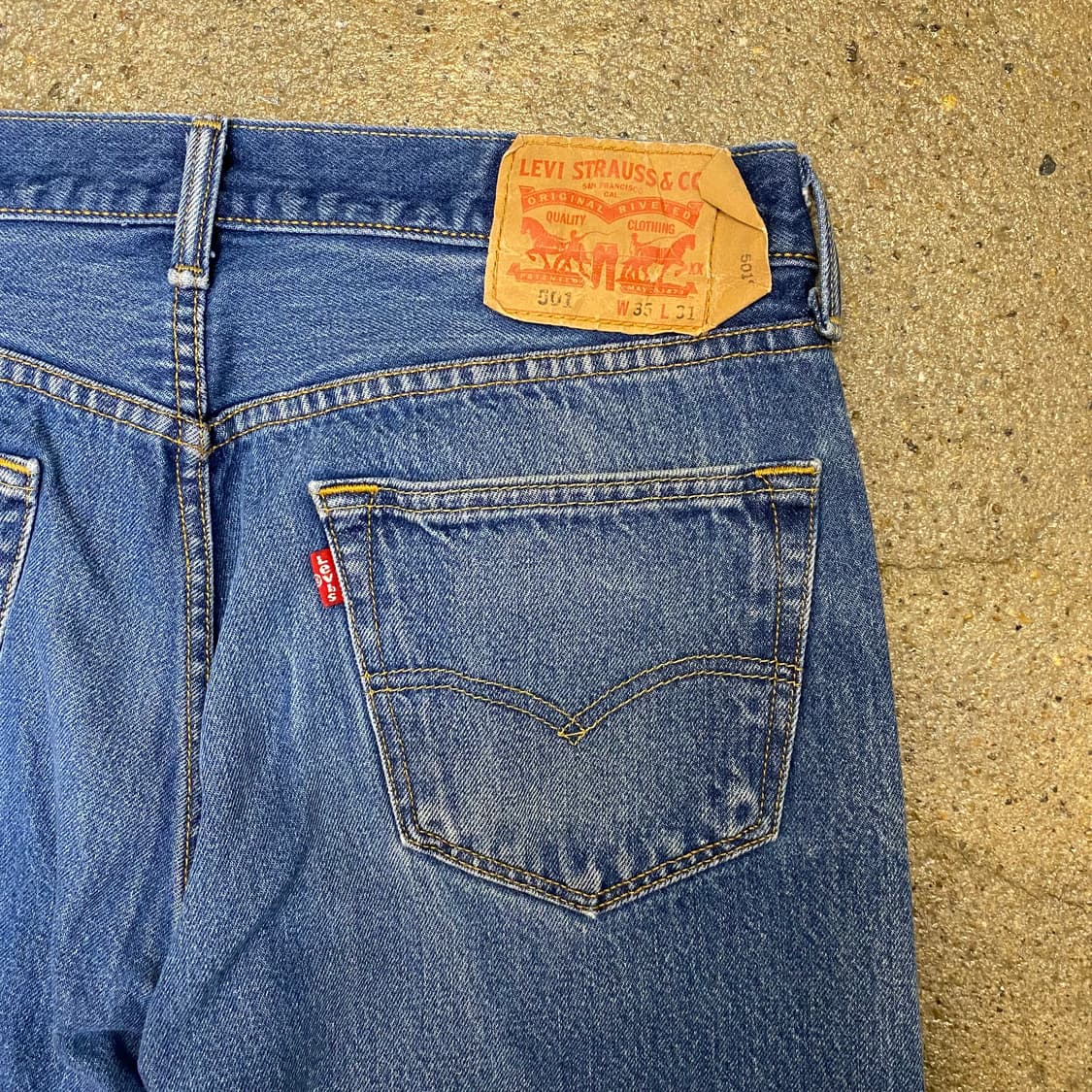 미국 빈티지 리바이스 501 청바지  상품이미지7