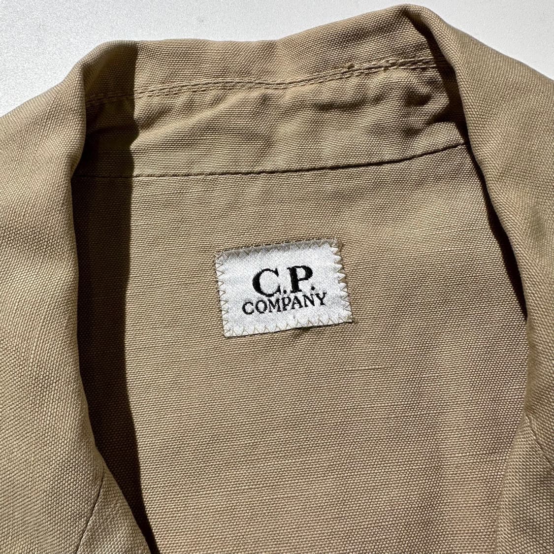 CP컴퍼니 코튼 블렌드 싱글 3B 블레이저 스포츠코트 상품이미지4